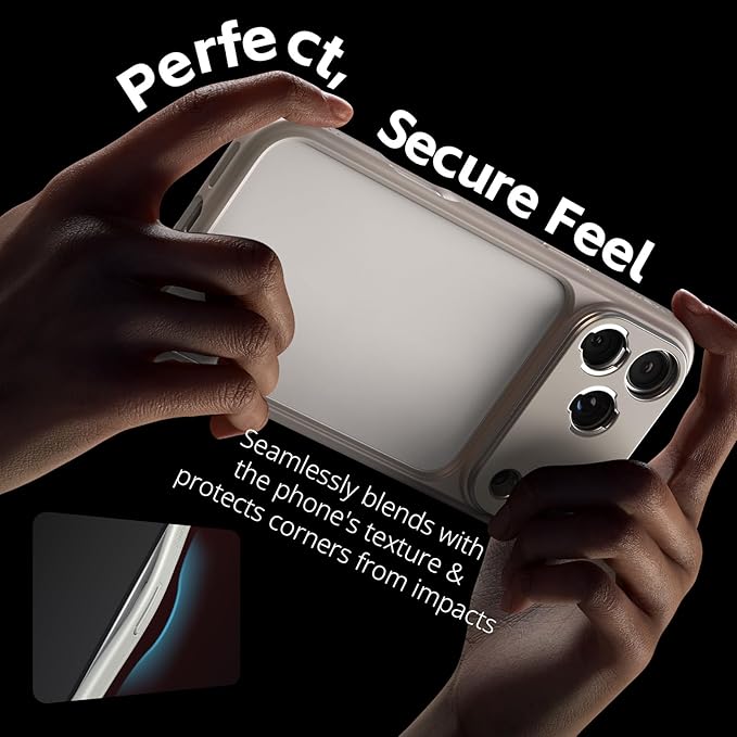 SMALLRIG FilMov Bumper Phone Case for iPhone 17 Pro, Hollow Back Design with Lens Backplate, 67mm Filter Adapter Compatible with Phone Gimbal Stabilizers, for DJI for Insta360, Gray- 5791