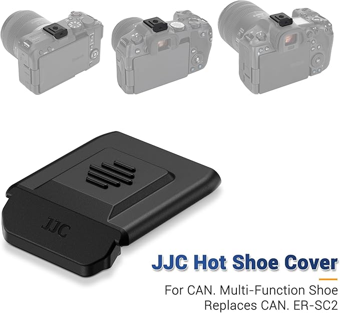 Upgraded R50 V R5 R6 Mark III II Hot Shoe Cover Protector Cap with Full Coverage for Canon EOS R6II R5II R50V R8 R10 R7 R5C R1 PowerShot V1 R3 Camera Replace Canon ER-SC2 Shoe Cover (NOT Fit R5/R6)