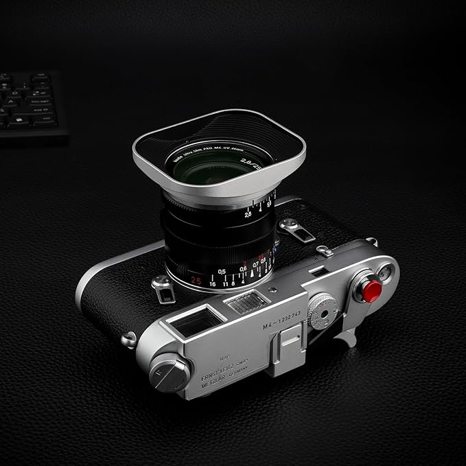 Haoge LH-ZV06P Lens Hood for Carl Zeiss Distagon T 2.8/21 21mm f2.8 ZM, C Biogon T 4.5/21 21mm f4.5 ZM, 2.8/25 25mm f2.8 ZM, 2.8/28 28mm F2.8 ZM, C Sonnar T 1.5/50 50mm f1.5 ZM Hollow Out Designed