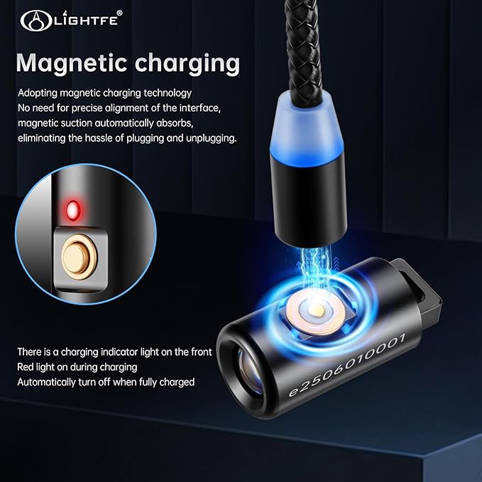 LIGHTFE E2A Mini UV Flashlight 395nm, Rechargeable Keychain Ultraviolet Light, Professional Blacklight for Resin Curing, Pet Urine Detector, Minerals, Dry Stains,Small UV Lamp with Magnetic Charging