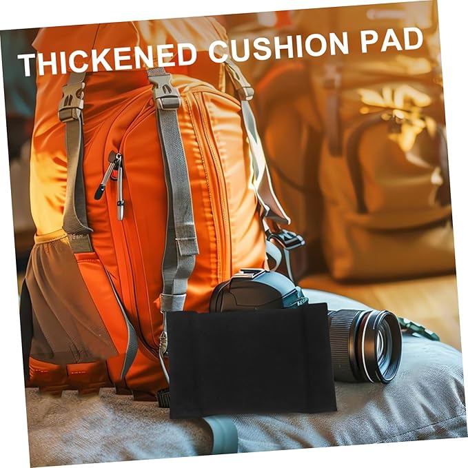 2Pcs Padded Camera Bag Inserts Dividers for Camera Protection Shock Absorbing Compartment Dividers for Backpack Organizer Travel Friendly Design for Photographers