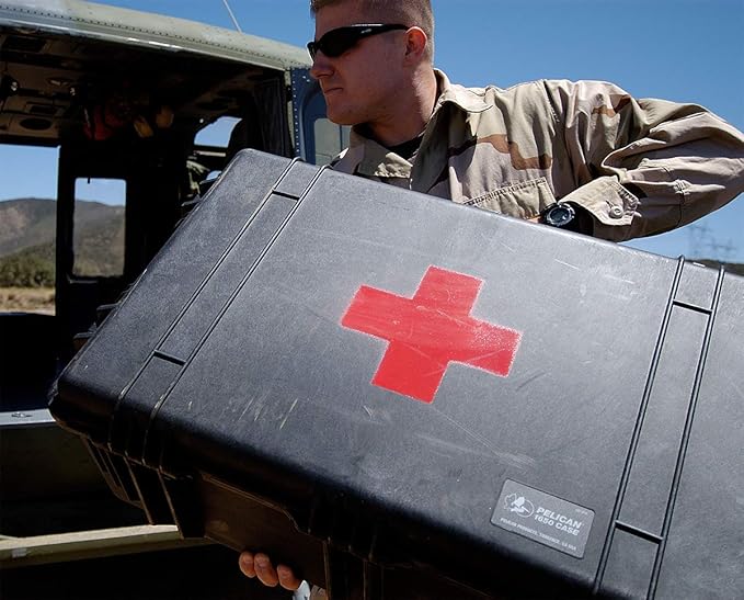 Pelican 1650 Case With Foam (OD Green)