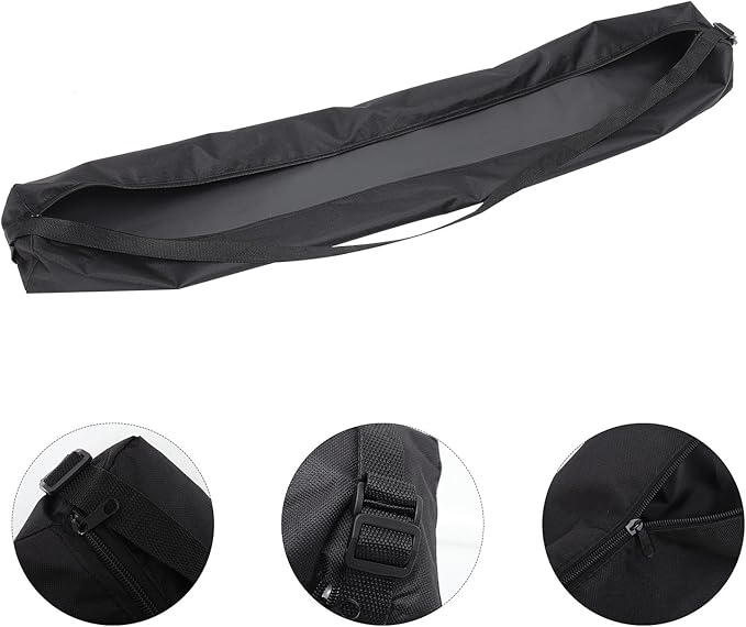 Kisangel Tripod Carry Bag and Photography Storage Bag with Shoulder Strap, Oxford Cloth Portable Padded Case for Outdoor Photography Equipment, 100X10X10Cm Compact Carrying Pouch