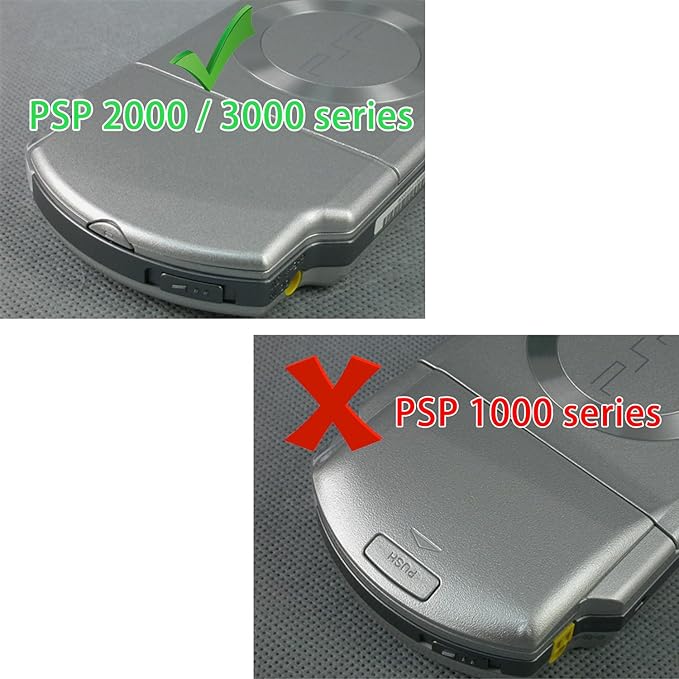 OSTENT Battery Protector Cover Door Repair Parts Replacement for Sony PSP 2000/3000 Color Silver