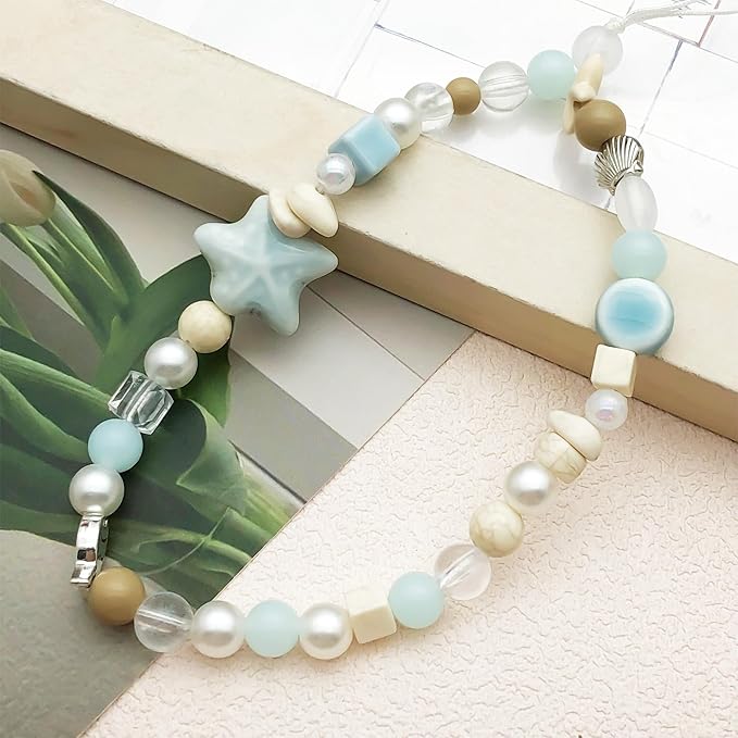 Beaded Camera Wrist Strap Cute Digital Camera Charm Lanyard Phone Chain Keychain Beaded Phone Lanyard Bag Charm
