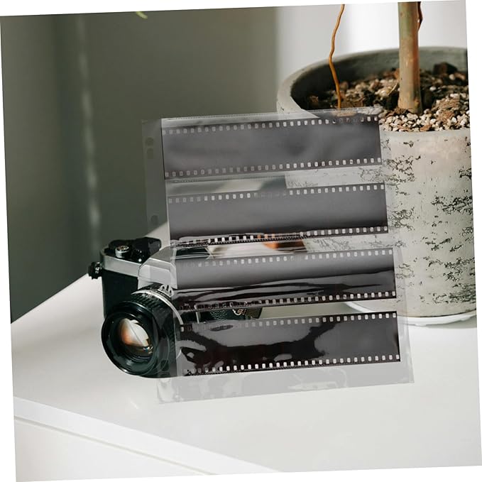 10pcs Heavy Duty Film Negative Sleeves for Storage Archival Photo Holders for Negative Preservers