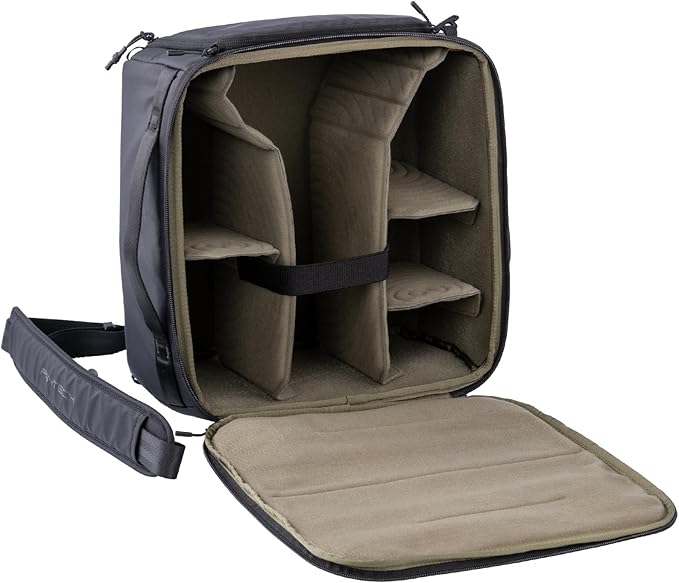 PGYTECH Medium Camera Insert Bag, Waterproof Lens Pouch for Photographers and Traveler, Lightweight DSLR/SLR Lens Carring Case with Thicken Partition for Canon/Nikon/Sony/Mirrorless Cameras