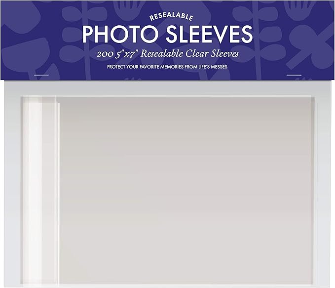 Jot & Mark Photo Sleeves Protector 200 Count (5x7)