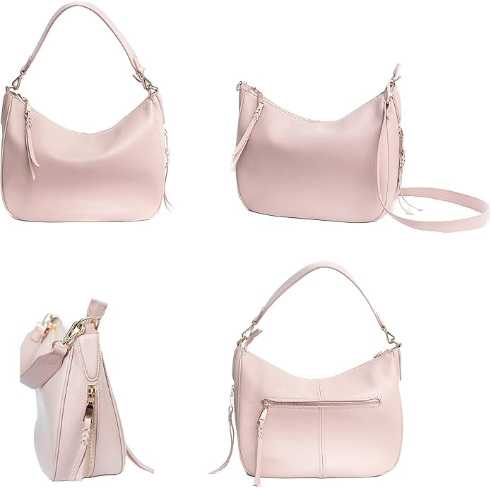 Meliae Camera Bag for Women, DSLR Mirrorless Camera Purse, Leather Shoulder Crossbody Hobo Travel Tote