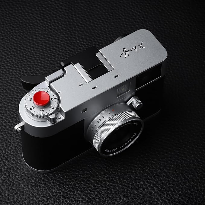 Haoge Metal Thumb Up Grip for Fujifilm X Half Camera Digital Accessories XHALF Hot Shoe Thumb Up Rest Support Handgrip Black THB-XHALF-B