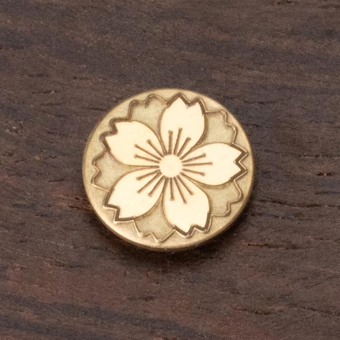 Floral Pattern Camera hot Shoe Cover Shutter Button for Sony A1 A7C A7CR A7CII A7M2 A7M3 A7R4 A7R5 A7S3 A6700 A6600 A6500 (Copper Alloy-Shutter Decorative Button)