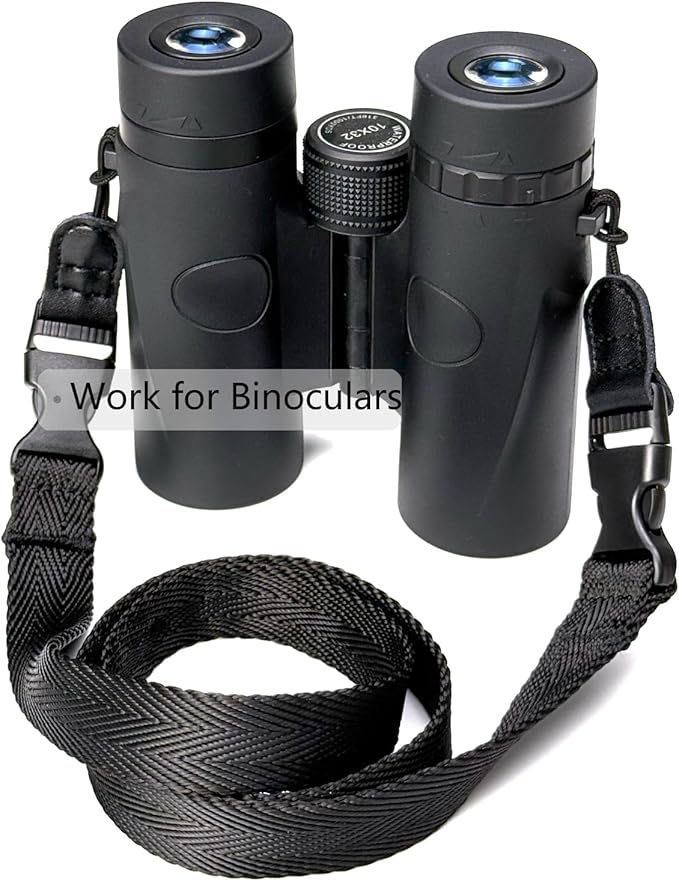 Camera Neck Strap/Thin Washable Soft Camera Strap or Binoculars Strap,39 Inch,Black