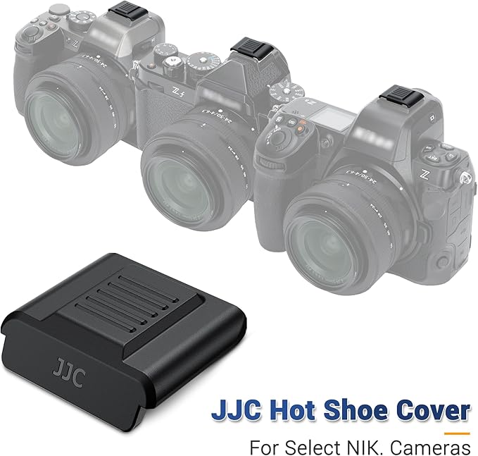 JJC 2Pack Hot Shoe Cover Cap for Nikon Z50 II Z5 II Z6 III Z6 II Z7 II Z8 Zfc D7500 D7000 D5500 D3500 D750 D610 D90 Camera, Full Shoe Mount Protection Design for Anti-Scratch and Dustproof