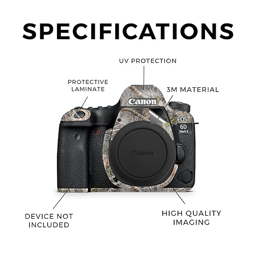 Camera Skin Compatible with Canon EOS 6D Mark II Camera (2017) - Kanati - Premium 3M Vinyl Protective Wrap Decal Cover - Easy to Apply | Crafted in The USA by MightySkins