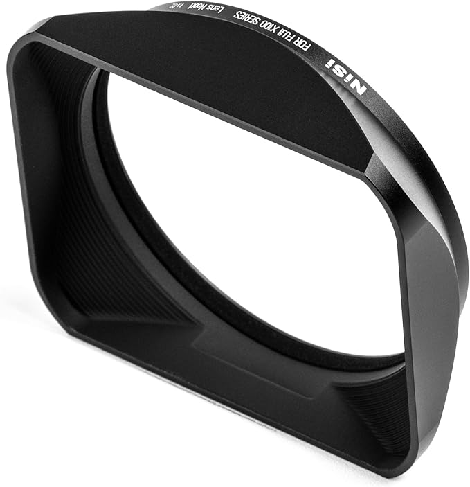 NiSi - Black Adapter Hood Kit for Fujifilm X100 Series - Lens Protection for Fuji X100 Cameras (X100, X100S, X100F, X100T, X100V, X100VI) - Durable Design, Nano Coating and Enhanced UV Filter Features