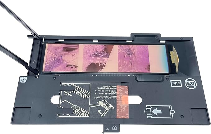 OKLILI 120 & 220 60mm Photo Scanning Holder Brownie Asp Film Holder Slide Negative Holder Compatible with Epson Perfection V500 V550 V600