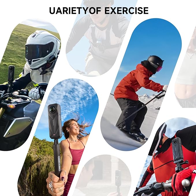 360X5 Camera Battery Charger Set, 2-Pack 2850mAh Replacement Battery and 2-Channel Fast Charging Charger Hub Compatible with Insta360X5 Camera (2 Batteries+1 Charger)