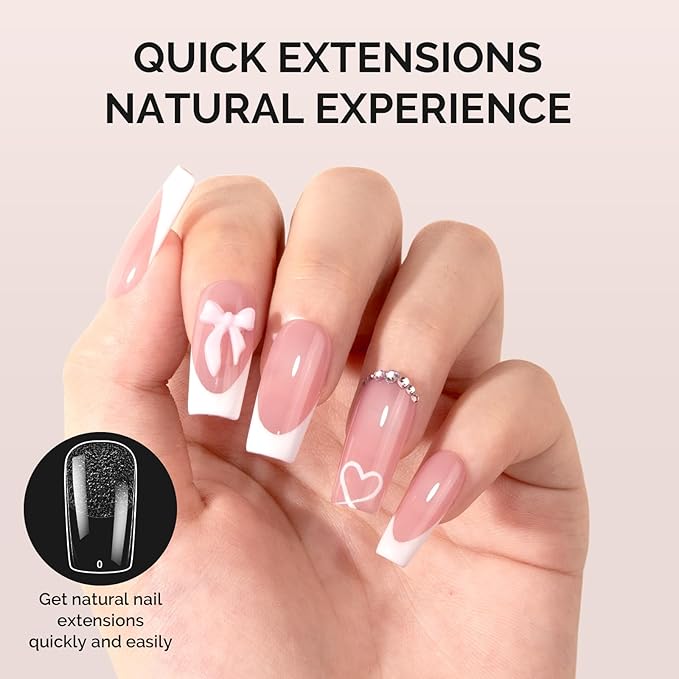 MelodySusie Medium Square X Nail Tips - 300Pcs 15 Sizes Clear Acrylic, Half Matte Full Cover Press on Nails for DIY Extension & Salon Use, Pre-Shaped for Long-Lasting Manicure