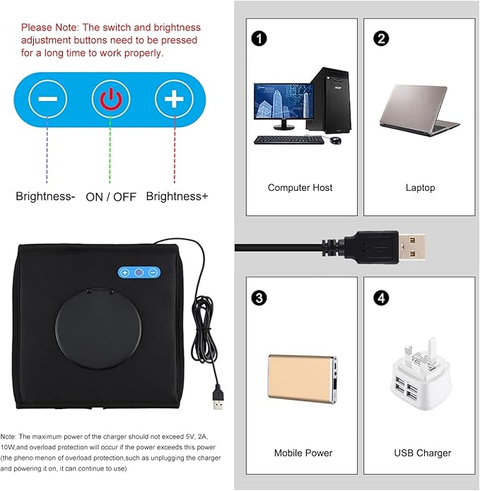 PULUZ Mini Photo Studio Light Box, Portable Folding Photography Light Booth, CRI>95, 96pcs LED Light+6 Kinds Double-Sided Color Backdrops for Small Products(9.8 x 9.8 inch)