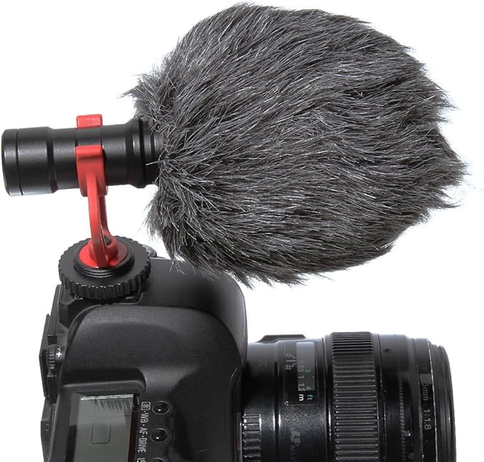 FocusFoto Smartphone Video Rig Camera Cage Mount Holder Stabilizer (Removable Handle Grip Version) with by-MM1 Microphone Mic + 49 LED Light Kit for Mobile Phone iPhone Filmmaking Videomaker