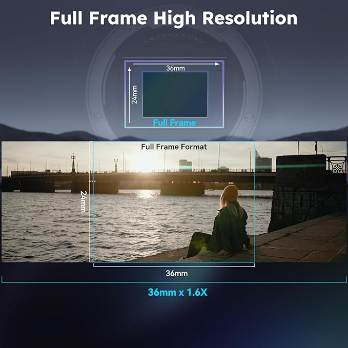SIRUI 50mm T2.9 1.6X Full-Frame Anamorphic Lens Cinema Lens (RF Mount)