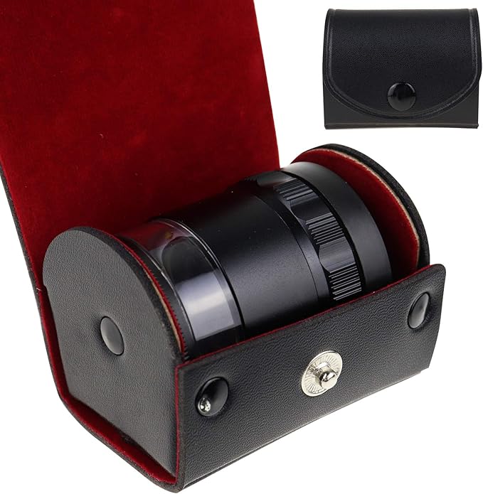 10x Magnification 8 LED Light Glass Scale Chart Jewelers Eye Loupe Magnifier 25mm Field of View