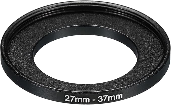 Metal Step-Up/Down Ring Adapter Compatible with Mirrorless Cameras DSLR Lens, UV CPL ND Filter Thread Converter, Black (39mm-43mm)