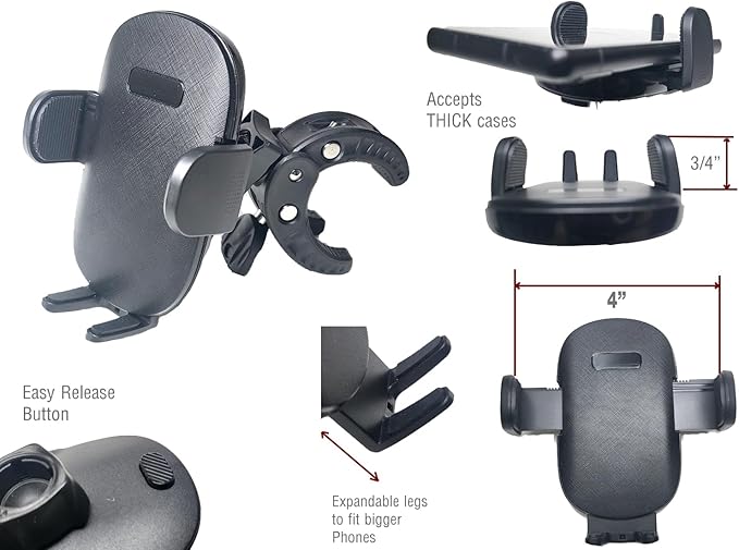 Phone Holder Compatible with Lexus is - 2014-2027 | Mount Compatible with Magsafe, Wireless Charging, Magnetic and clamp on