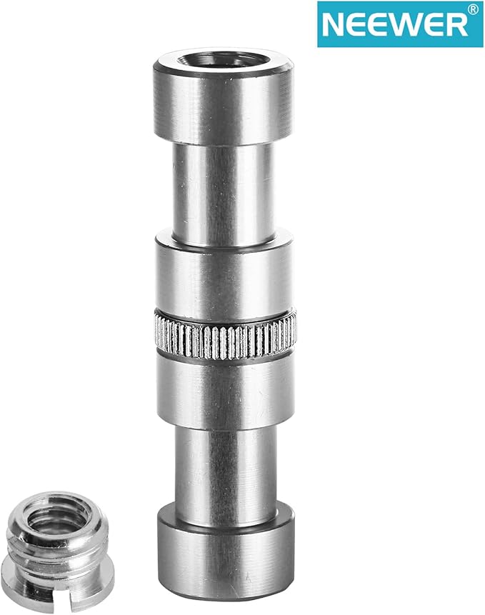 Neewer® 15 Pieces 1/4" 3/8" Metal Threaded Screw Converter Adapter for DSLR Camera,Tripod,Shoulder Rig,Light Stand,Camera Cage