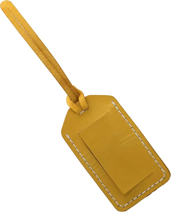 Realeather Luggage Tag Leathercraft Kit, Natural