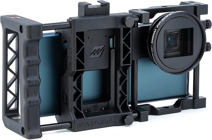 Beastgrip 1.33X Anamorphic Lens MK2 - Pro Series - for iPhone, Pixel, Samsung Galaxy, OnePlus and Other Android Phones
