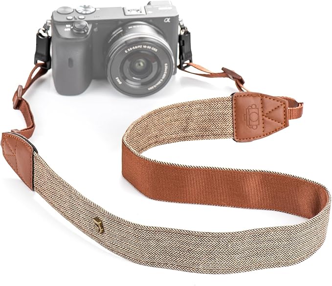 Quick release camera shoulder strap, safety tether camera neck strap, cotton shoulder strap, suitable for various cameras.