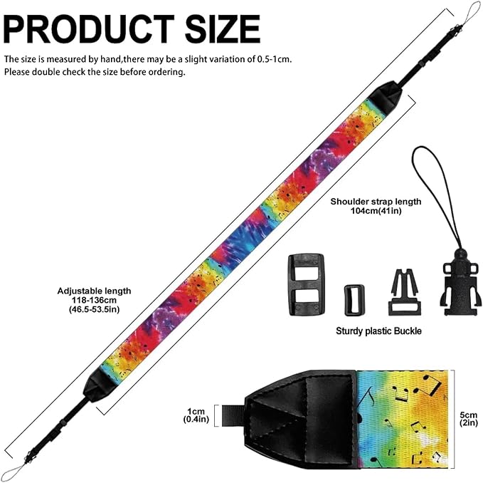GLENLCWE Camera Strap, Camera Strap for Photographers Neck Strap Replacement Fit Most Cameras
