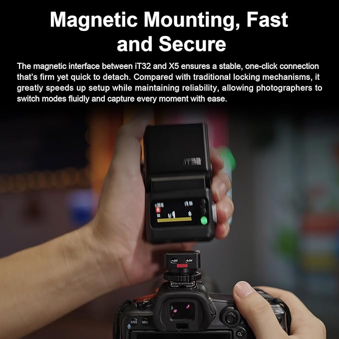 Godox TTL Wireless Flash Trigger for Cameras/iFlash Camera Flash IT32 (X5O)