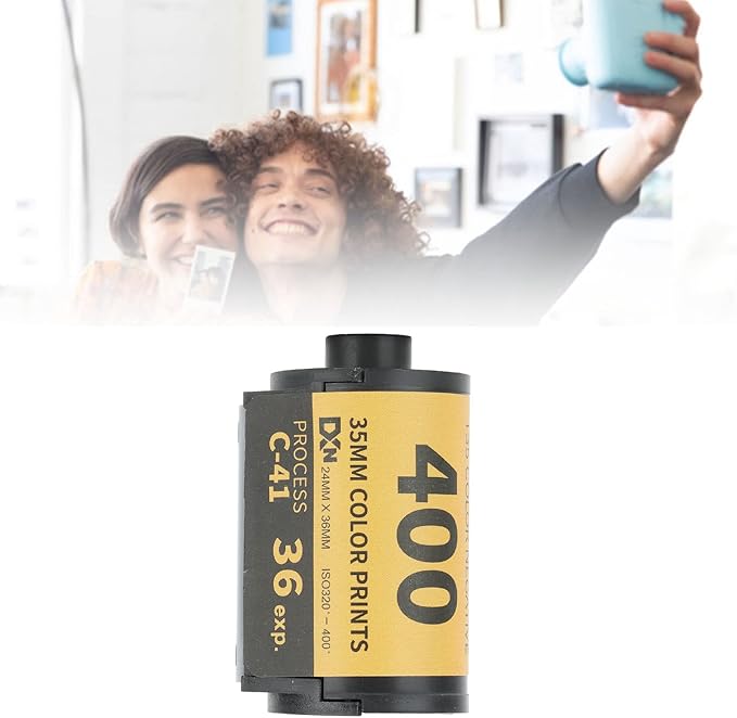 MUNEFE Camera Colors Film, Color Neative Film, HD Camera Color Neative Film for 135 Cameras 36 Sheet(36 Sheets)