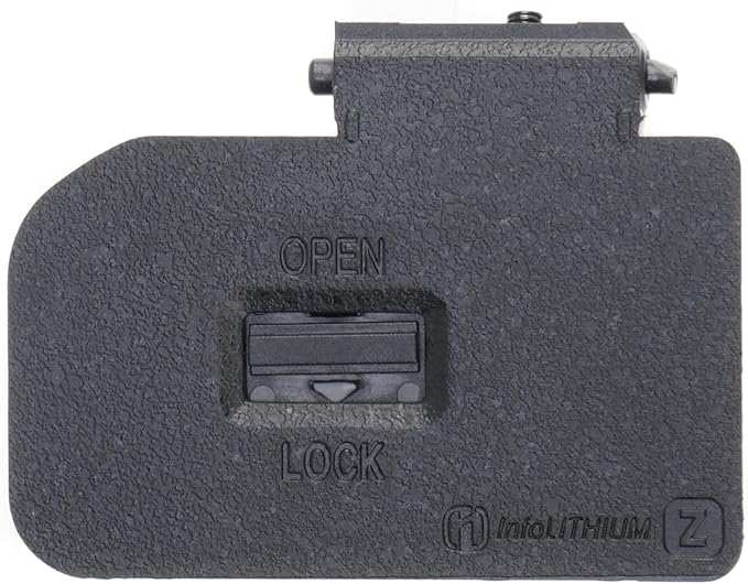 FocusFoto Battery Door Cover Lid Cap Replacement for Sony Alpha A7IV, A7RIV, A7SIII, FX3, FX30, A1, A9II Camera Repair Parts