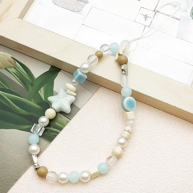 Beaded Camera Wrist Strap Cute Digital Camera Charm Lanyard Phone Chain Keychain Beaded Phone Lanyard Bag Charm