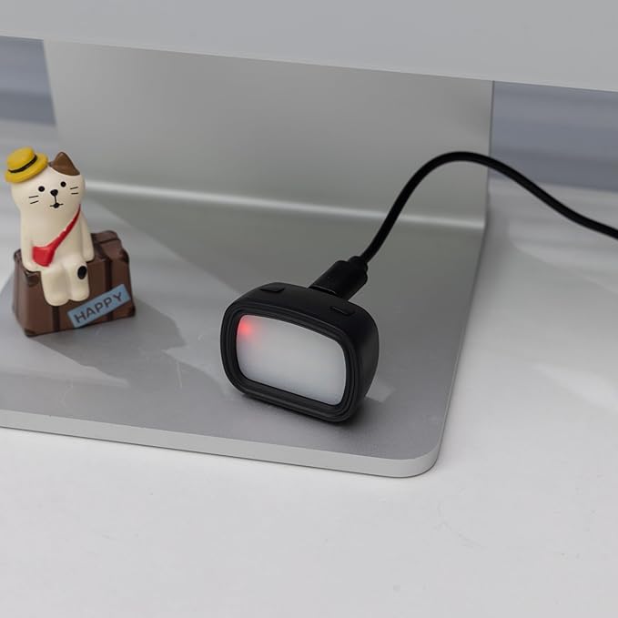 JJC Magnetic Fill Light, Tiny Lights for Hand Craft DIY Miniature and 3D Printed Model Doll House, Rechargeable LED Video Light, 3 Color Modes/Brightness Adjustable, Compact Lightweight Individual