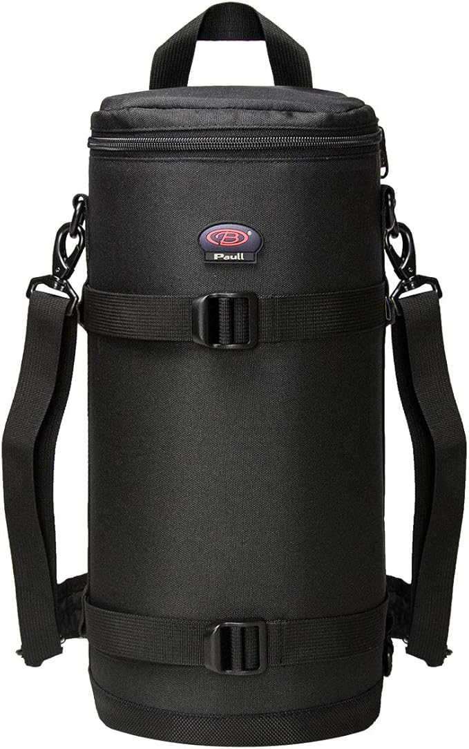 BPAULL Lens Pouch For DSLR Camera Lens Fits for Canon, Nikon, Pentax, Sony, Olympus, Panasonic, and other Lens