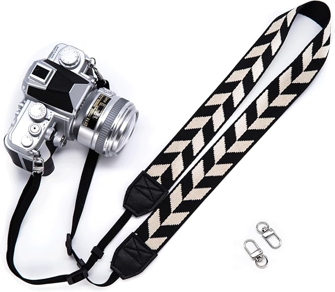 S&loyoe Camera Strap - Shoulder Strap for DSLR & Mirrorless Cameras