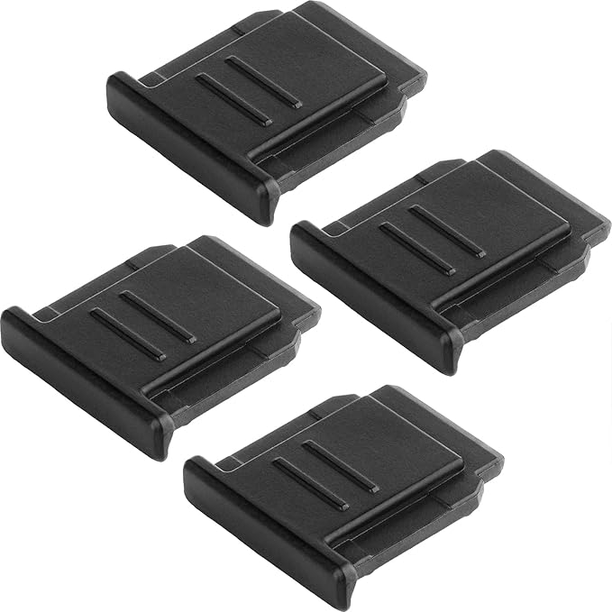 Camera Hot Shoe Cover Compatible with Sony A6000 A6100 A6300 A6400 A6500 A6600 A1 A9II A7SIII A7RIV A7RIII A7III RX10III RX10IV RX1RI,ChromLives Shoe Cover Protector Cap Compatible with Sony,4 Pack