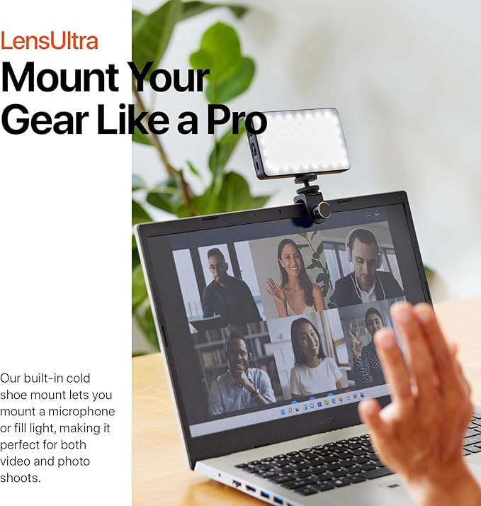 ShiftCam Pro Universal Phone Mount – Precision Aluminum Mount for LensUltra Series | Compatible with iPhone, Samsung Galaxy & More | Cold Shoe Mount for Mobile Accessories