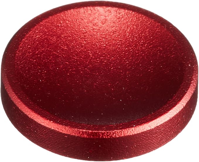 NinoLite 2 Pack Camera Soft Release Shutter Button Red Compatible with FujiFilm Leica Sony and Other Screw-in Buttons
