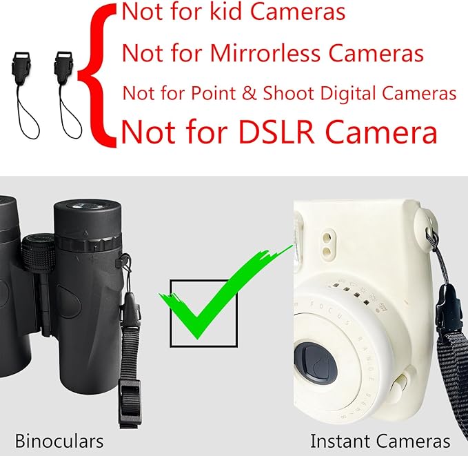 Washable Soft Neoprene Camera Neck Strap (Black)