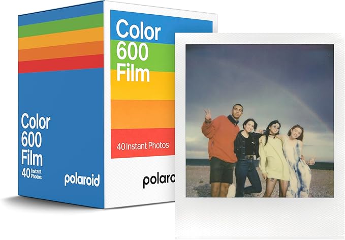 Polaroid Color Film for 600 x40 Pack, 40 Photos (6013)
