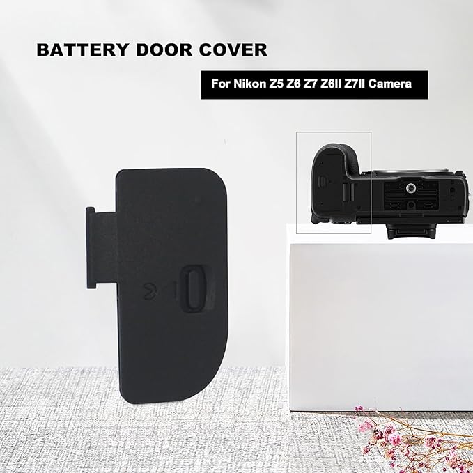 Z5 Z6 Z7 Z6II Z7II Z8 Battery Door Cover,Repair Part Replacement Lid Cap for Nikon Z5 Z6 Z7 Z6II Z7II Z8 Cameras