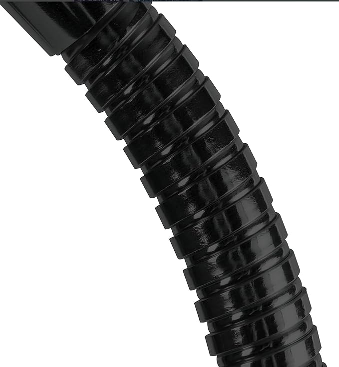 On-Stage 13" Microphone Gooseneck, Black & TM08B Microphone Flange Mount, Black