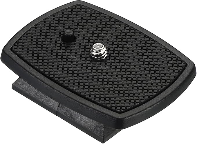 PATIKIL Tripod Quick Release Plate, 43mm Camera Tripod Adapter Mount Parts Replacement Mounting Plate for Tripod Model 1, Black