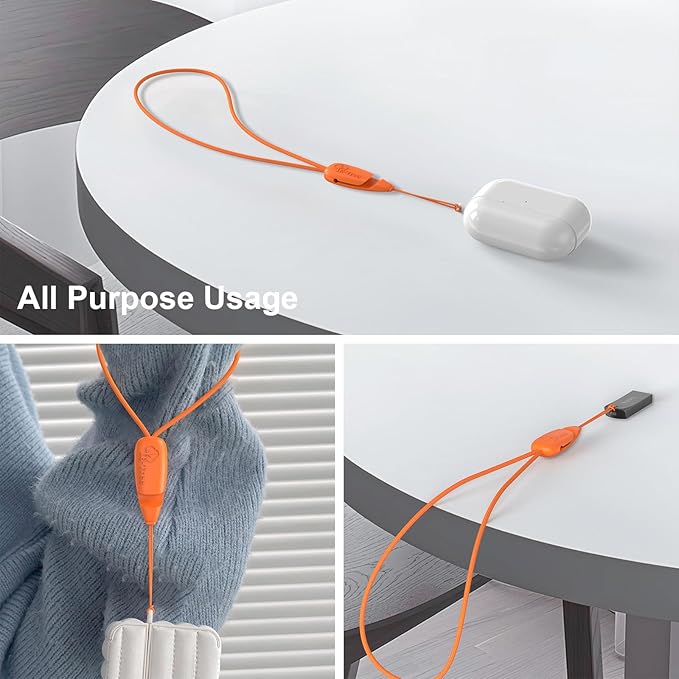 E-Tree 2 Pack Multi-Purpose Wrist Lanyard Hand Strap for Cell Phone Case Camera Airpods Keys Keychain Keys USB Flash Drive