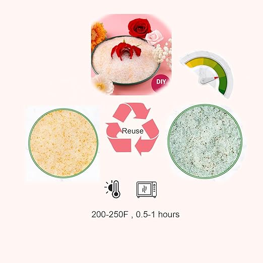 3 Pounds Color Indicating Premium Silica Gel Flower Drying Crystals Desiccant